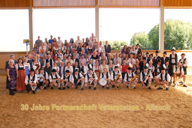 Gruppenfoto zum Abschluss unserer Jubiläumswoche – Juli 2012